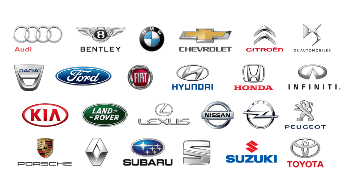 Confiar hasta ahora Querer simbolos de todas las marcas de coches ...