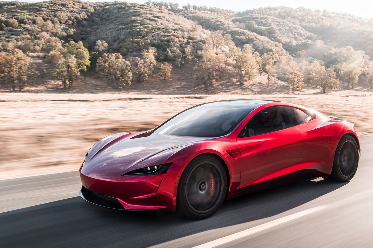 Tesla Roadster Frontal