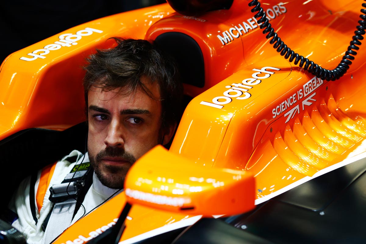 Fernando Alonso en 2018