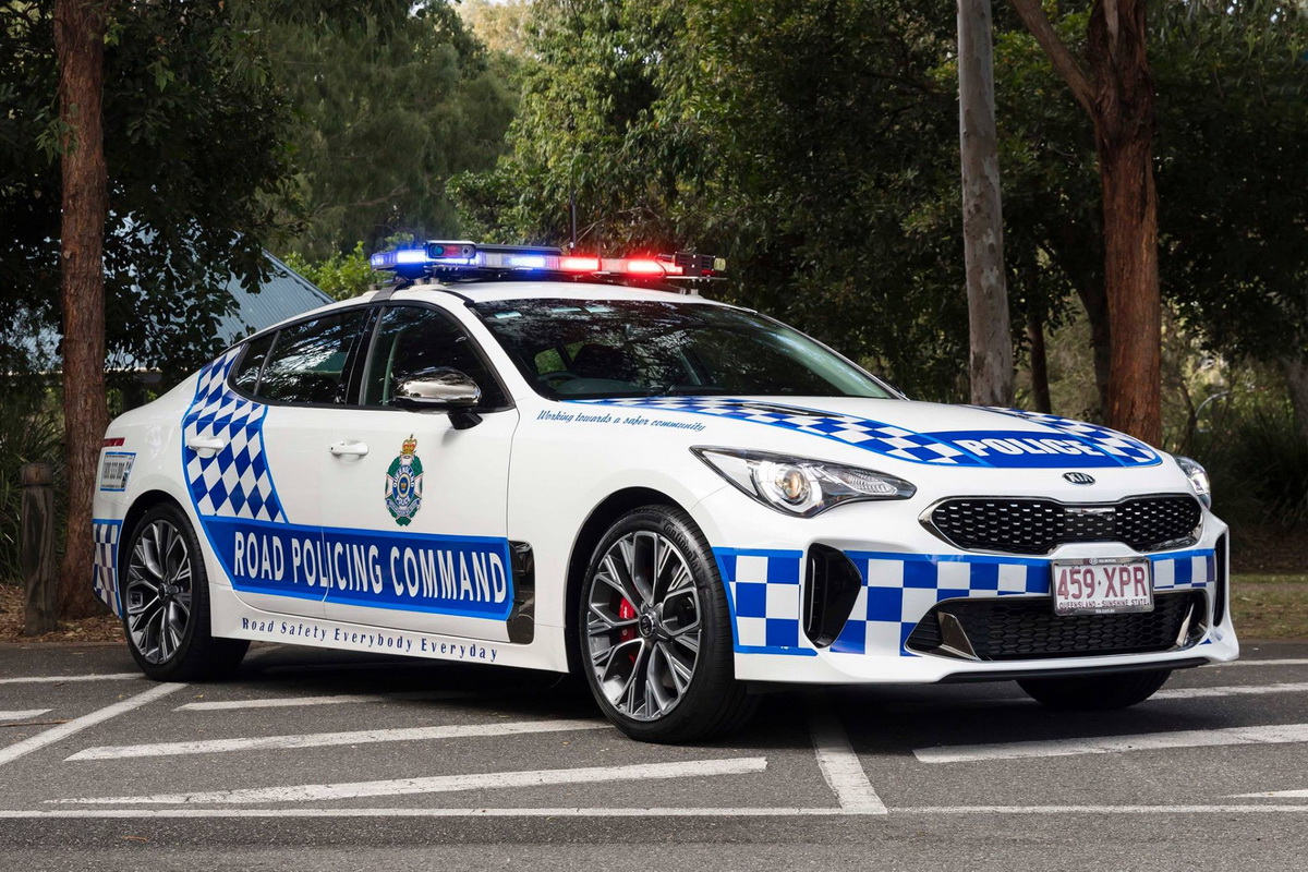 Kia Stinger GT Policía Australia